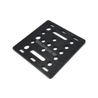 Plaque de portique en aluminium à rainures en V de 20 mm pour imprimante 3D et routeur CNC