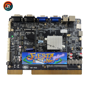 Langue espagnole Double écran Conception classique Recherche à chaud Arcade Jeux à pièces <span class=keywords><strong>Fiesta</strong></span> Latino Plus pour machine de jeu - Product Image 2