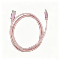 Kabel Charger USB Type-C C Nylon Braid Super Cepat 3A 60W Pengisian Daya Cepat 1M 2M Logo OEM Kompatibel Android IOS iPhone Data