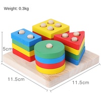 Freely Combinable Puzzles, Musical Instruments, Playsets, Montessori Stacking Games, Educational Toys for Boys, Girls
