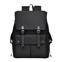 Sac à dos de voyage pour homme, style élite professionnel, grande capacité 20-35L, doublure polyester, sangle à coussin d'air, collection Printemps 2026
