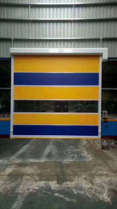 <span class=keywords><strong>Rideau</strong></span> isolé personnalisé en PVC <span class=keywords><strong>Porte</strong></span> rapide à enroulement rapide pour ateliers Pliable Design chinois Surface finie coupe-vent - Product Image 5