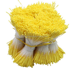 3800 Uds multicolor DIY artesanía hecha a mano flor Artificial doble cabeza estambres para DIY flores artificiales - Product Image 4