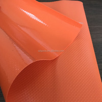 Bâche en PVC enduit 500 g/m² 1000D, résistante aux UV et imperméable, en rouleau, tissu pliable pour couverture de palette