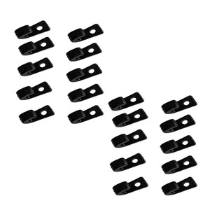 Gancho de plástico negro para colgar objetos, 20 piezas, uso industrial general - Product Image 4