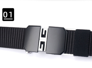 Cinghia di alta qualità fibbia automatica in Nylon cintura maschile Casual cintura uomo tela cinture in tessuto - Product Image 3