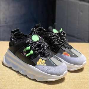 Zapatillas Deportivas de Hombre con Cordones de Cuero, Suela con Burbujas, Estilo Urbano, Novedad 2026 - Product Image 3