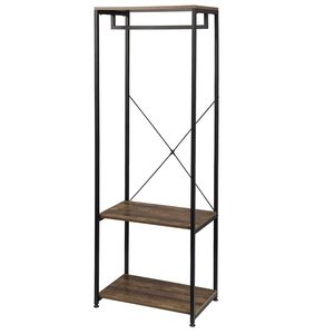 Nuovo appendiabiti Hall albero ingresso panca per scarpe appendiabiti 3 livelli ripiano accento mobili in legno per soggiorno camera da letto - Product Image 3