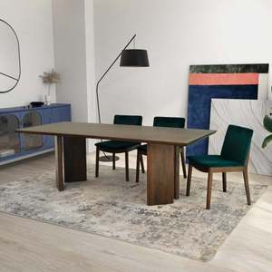 Juego de Muebles de Comedor Moderno que Incluye Mesa de Comedor Paloma y 4 Sillas Laterales, Aparador - Disponible en Stock - Product Image 1