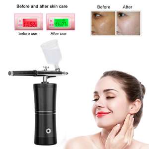 Kit d'aérographe portable, mini compresseur d'air rechargeable, pistolet pulvérisateur à double action pour le maquillage, l'art, la peinture sur ongles, le tatouage, la <span class=keywords><strong>manucure</strong></span> - Product Image 2