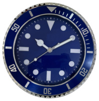 Jam Dinding Analog Quartz Plastik Desain Art Deco Bercahaya 12 Inci Logo Kustom untuk Ruang Tamu Kembali ke Sekolah