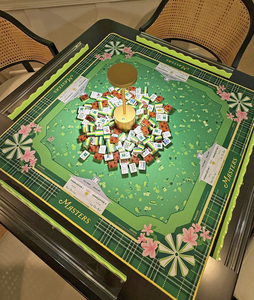 Set di Tessere Mahjong in Acrilico Americano Moderno 2026, Tappetino per Mahjong, 160 Pezzi, <span class=keywords><strong>Gioco</strong></span> <span class=keywords><strong>da</strong></span> <span class=keywords><strong>Tavolo</strong></span> - Product Image 2