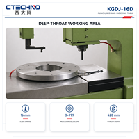 Máquina de Ranurado de Alta Precisión CNC de Garganta Profunda CTECHNO para la Fabricación de Núcleos de Motores Eléctricos