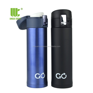 Doble Pared <span class=keywords><strong>de</strong></span> acero inoxidable 450mL agua y café térmico para deportes acuáticos Voss Termos Botella <span class=keywords><strong>De</strong></span> Agua - Product Image 1