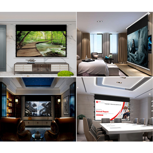 Màn hình Trần máy chiếu alr 150 inch với ánh sáng xung quanh từ chối Màn hình máy chiếu 4K alr - Product Image 6