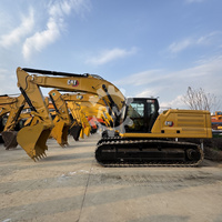 Excavatrice CAT 336GC d'occasion à vendre, 33,9 tonnes, pour la construction de fondations, fournisseur de pelles d'occasion CAT330GC CAT336 CAT340