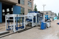 Machine automatique de fabrication de blocs de ciment et de briques creuses à pression hydraulique haute précision KAIDONG QT10-15 avec boîte de vitesses