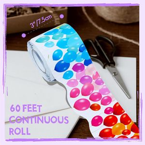 Bordes Decorativos <span class=keywords><strong>para</strong></span> Tableros de Anuncios con Patrón de Globos de Colores, Venta al Por Mayor, <span class=keywords><strong>para</strong></span> Decoración de Aulas y Oficinas - Product Image 2