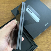 Nouveau téléphone intelligent Samsung A+Z Fold 7 5G d'occasion, original, à prix réduit, Zfold 7 Ai Cell 5G débloqué, vente en gros, Android pliable