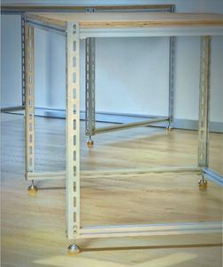 Barre d'angle en acier inoxydable anti-corrosion en gros pour étagères de stockage d'entrepôt, <span class=keywords><strong>quincaillerie</strong></span> pour le travail du bois, support - Product Image 6