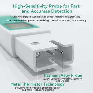 Medidor TDS EC 3 en 1 de Alta Precisión, Probador Digital de Agua para TDS, EC y Temperatura, <span class=keywords><strong>Ideal</strong></span> para Agua Potable y Acuarios - Product Image 6
