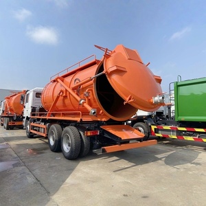 รถดูดสิ่งปฏิกูลแบบดูดสูญญากาศ ชัคแมน F3000 เกียร์ธรรมดา ถังเก็บของเสีย 20,000 ลิตร สำหรับทำความสะอาดท่อระบายน้ำ - Product Image 4