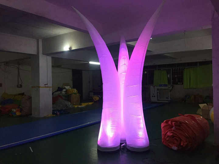 Advertising Inflatable Nightclub Decor Led Inflatable Light Tube Column ...