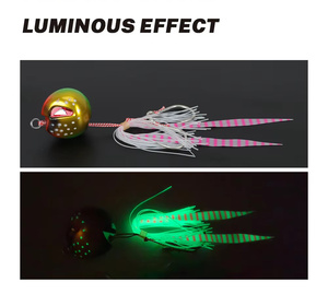 OEM 60g-200g Inchiku <strong>Madai</strong> Slider <strong>Jig</strong> Lure Snapper Tai Kabura Sliding Slow <strong>Jig</strong> with Rubber Tail Skirt Assist Hook - Product Image 4