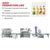 Équipement combiné intelligent et entièrement automatique de remplissage, scellage et étiquetage de liquides à haut rendement – Machine de remplissage de jus