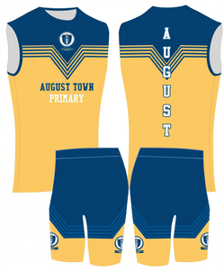 Adult Track and Field Running Uniform Set Plus Size Skinny Fit Custom Logo Printed Sublimation Lightweight Fitness Gear - Product Image 1