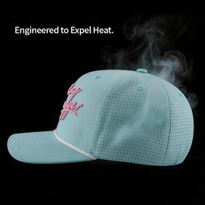 Casquette Snapback à 6 Panneaux Personnalisable avec Logo, Bord Plat, Trous Perforés au Laser et Broderie 3D – Vente en Gros, Tendance - Product Image 2