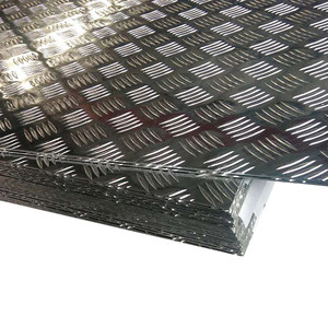 Production spécialisée de plaques à carreaux en <span class=keywords><strong>aluminium</strong></span> gaufré à cinq nervures Plaque à carreaux 1060 3003 T6 Service de revêtement des métaux - Product Image 6