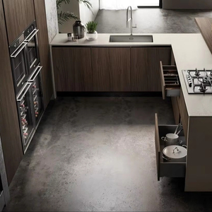 Hot Bán Tùy Chỉnh Modular Tủ Bếp Không Gỉ Melamine Hội Đồng Quản Trị Chất Lượng Cao Hoàn Chỉnh Ẩm Thực Đặt Căn Hộ Sử Dụng Thiết Kế Hiện Đại - Product Image 1