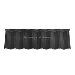 Tuile de toit de 0.4mm avec revêtement en pierre colorée, fourniture directe d'usine - Product Image 6