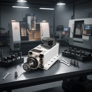 Moteur de broche CNC refroidi par air Vevor 2,2 kW 220 V, pince ER20, 24 000 tr/min pour machine de gravure et de fraisage - Product Image 2