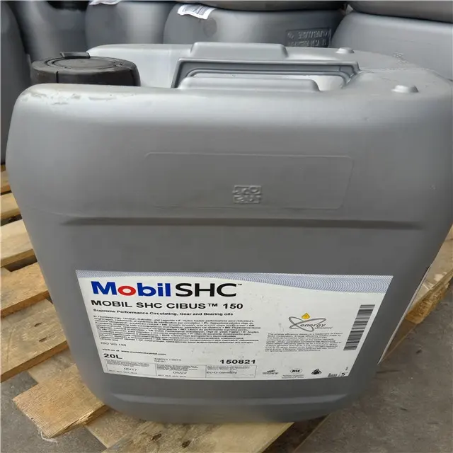 Industriële glijmiddel Mobil SHC Cibus 150, Mobil food grade lager oliën, compressor oliën en gear oliën