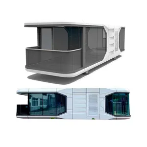 2024 nouveau Design Apple cabine économique mobile Capsule hôtel conteneur maison mobile maison préfabriquée à vendre