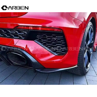 Diffuseur arrière léger en fibre de carbone de style PK, compatible avec Audi RS3 8Y 2021-2024, kit carrosserie, mise à niveau et modification du diffuseur