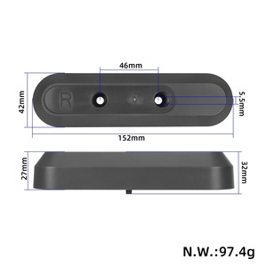 2 pièces Xiaomi 5 Plus, coque décorative arrière, coque de scooter électrique, coque en plastique, coque de fourche arrière, livraison rapide - Product Image 2