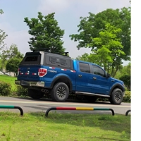 Capot arrière multifonctionnel modulaire 4x4 en aluminium haute résistance avec loquet caché, résistant au vent, pour pick-up D-MAX