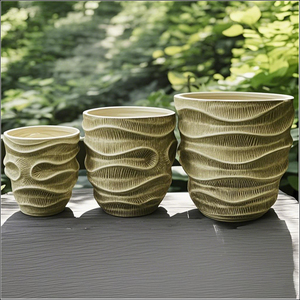 Macetas de Plástico para Exteriores, Duraderas, de Resina, Ligeras, para Decoración de Jardín y Balcón, de Gran Capacidad - Product Image 6