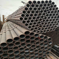 Tuyaux en acier au carbone sans soudure noirs fabriqués en Chine, tube rond Q235B, norme GB, épaisseur 1-100 mm