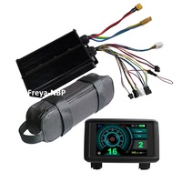 Kit Konversi Hub Roda Belakang Sepeda Listrik MTX39 Warna Ungu 52V2000W 45A Sine Wave SW900 UKC1+ SUR Ron 26/27.5/29 inci