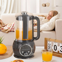 2025 800ML Mini cuiseur à soupe chauffage mélangeur soja Machine lait de soja à base de plantes Vegan écrou lait fabricant automatique soja lait fabricant