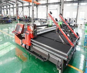 Стеклянный нарезной стол с воздушным плавающим эжектором