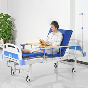 Camas <span class=keywords><strong>de</strong></span> Hospitalización con <span class=keywords><strong>Ruedas</strong></span> Manuales, <span class=keywords><strong>de</strong></span> Dos Funciones, Fabricadas en Material ABS <span class=keywords><strong>de</strong></span> Metal, Plástico y Acero, para Uso en Hospitales y Residencias <span class=keywords><strong>de</strong></span> Ancianos. - Product Image 1