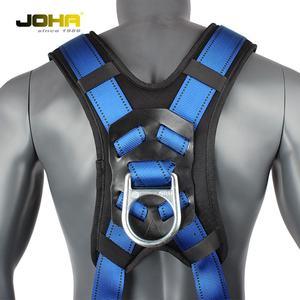 Sabuk keselamatan pengekang tubuh untuk pendakian gunung pohon Arborist pendakian Rappelling-ketahanan tinggi baja poliester d-cincin bersertifikat CE - Product Image 3