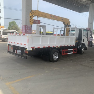 Isuzu 4x2 LHD/rhd mới 5ton xe tải thủy lực di động gắn cẩu với chỉ báo thời điểm tải - Product Image 5