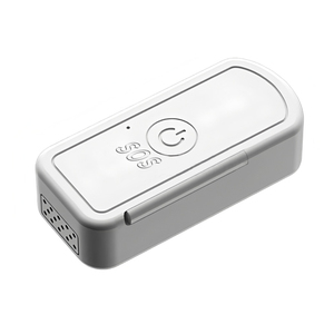 Mini traceur GPS avec bouton SOS pour enfants, corps en plastique, couleur blanche, localisateur de positionnement GPS - Product Image 1