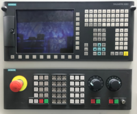 Controlador programable Siemens PLC SINUMERIK 828D, control numérico CNC, hardware CNC para máquina de corte.